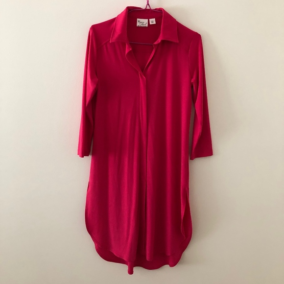 Women with Control Regular Tunic Cherry Crush XXS - Picture 2 of 5